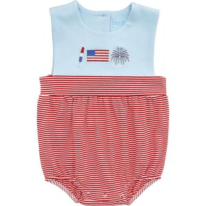 Itsy Bitsy Patriotic Sunsuit