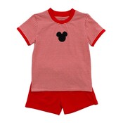 Itsy Bitsy Mouse Boy Short Set