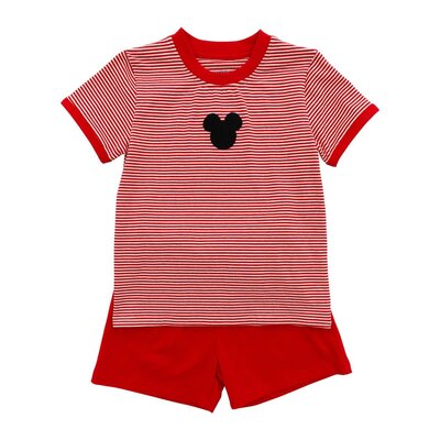 Itsy Bitsy Mouse Boy Short Set