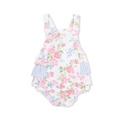 Angel Dear Cute Little Roses - Ruffle Sunsuit