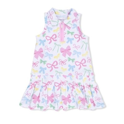 Angel Dear Sweet Bows - Polo Tennis Dress with Cartwheel Short