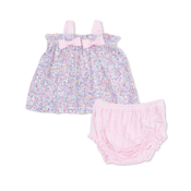 Angel Dear Elizabeth's Garden - Top with Bows and Ruffle Leg Bloomer