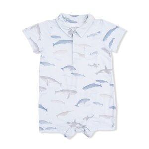 Angel Dear Little Whales - Polo Shortie