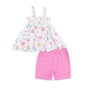 Angel Dear Sunny Coral Reef Fish - Smocked Top with Bike Short