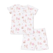 Angel Dear Easter Egg Hunt Pink - Loungewear Short Set