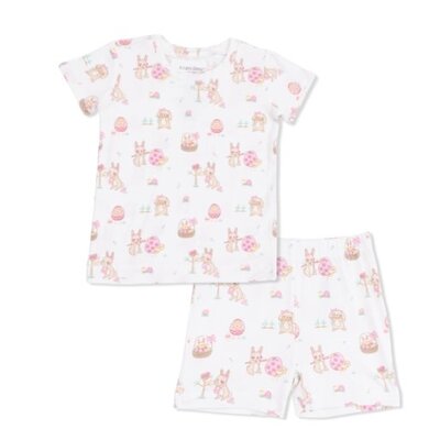 Angel Dear Easter Egg Hunt Pink - Loungewear Short Set