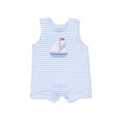 Angel Dear Bubbly Sailboat Stripe - Sleeveless Jon Jon