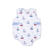 Angel Dear Bubbly Sailboats Blue - Bubble