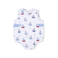 Angel Dear Bubbly Sailboats Blue - Bubble
