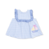 Angel Dear Bubbly Sailboat Stripe - Ruffle Top and Bloomer