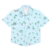 BlueQuail Clothing Co. Coastal Getaway Pearl Snap SS Shirt