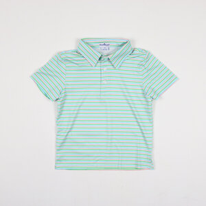 BlueQuail Clothing Co. Sherbert Stripe Polo SS Shirt