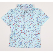 BlueQuail Clothing Co. Stars & Stripes Polo SS Shirt