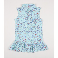 BlueQuail Clothing Co. Stars & Stripes Polo Sleeveless Dress