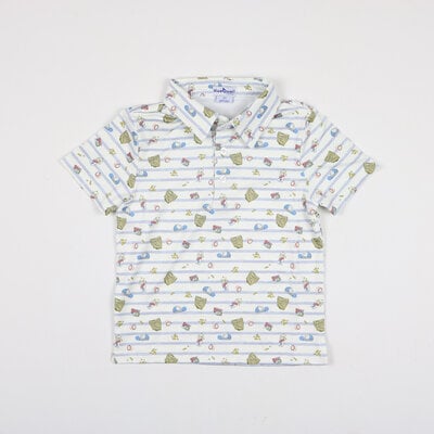 BlueQuail Clothing Co. 7th Inning Stretch Polo SS Shirt
