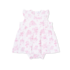 Angel Dear Puppy Toile Pink - Ruffle Bodysuit Dress