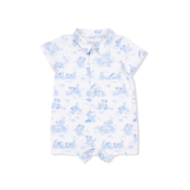 Angel Dear Puppy Toile Blue - Polo Shortie