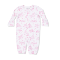 Angel Dear Puppy Toile Pink - Convertible Gown