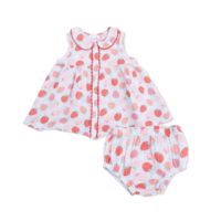 Angel Dear Strawberry Blss - Jill Dress Sleeveless with Bloomer