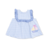 Angel Dear Bubbly Sailboat Stripe - Ruffle Top and Bloomer