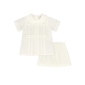 Lullaby Set Blessings Yellow Batiste Andrew Short Set