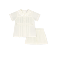 Lullaby Set Blessings Yellow Batiste Andrew Short Set