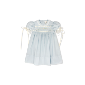 Lullaby Set Blessings Blue Batiste Tiny Town Dress