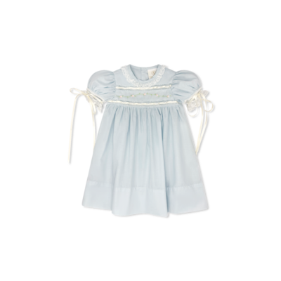 Lullaby Set Blessings Blue Batiste Tiny Town Dress