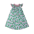 Whimsy Bay Strawberry Patch Smocked Dress