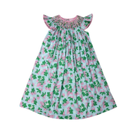 Whimsy Bay Strawberry Patch Smocked Dress