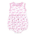Magnolia Baby Azure Whales Print Bubble Pink