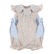 Sophie & Lucas Print Americana Petal Playsuit