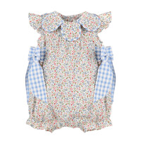 Sophie & Lucas Print Americana Petal Playsuit