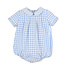 Sophie & Lucas Blue Gingham Duo Bubble