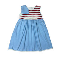 Whimsy Bay Ric Rac & Stars Dress