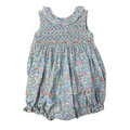 Whimsy Bay Briar Floral Smocked Bubble