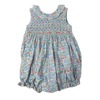 Whimsy Bay Briar Floral Smocked Bubble