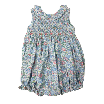 Whimsy Bay Briar Floral Smocked Bubble
