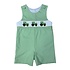 Delaney Apple Green Smocked Tractor Jon Jon