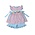 Delaney Pink Knit Gingham Smocked Princess Short Set