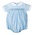 Blue Checks Baby Boy Romper