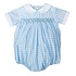 Blue Checks Baby Boy Romper