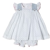 Sweet Spring Smocked Bloomer Set