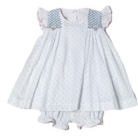 Sweet Spring Smocked Bloomer Set