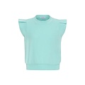 Pleat Collection Olivia Top Turquoise