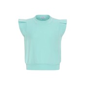 Pleat Collection Olivia Top Turquoise