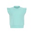 Pleat Collection Olivia Top Turquoise