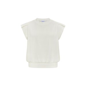 Pleat Collection Olivia Top White