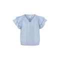 Pleat Collection Tilly Top Light Blue