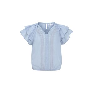 Pleat Collection Tilly Top Light Blue